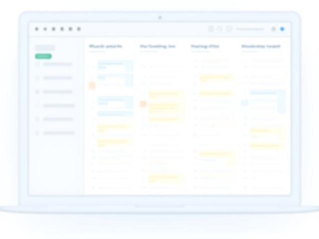 Calendar view displaying rooms and equipment bookings